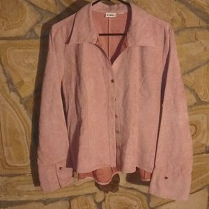 Cato / 100% polyester Size 14 plus warm rose color